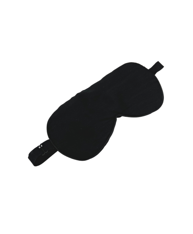 Wunderblume - Schlafmaske schwarz